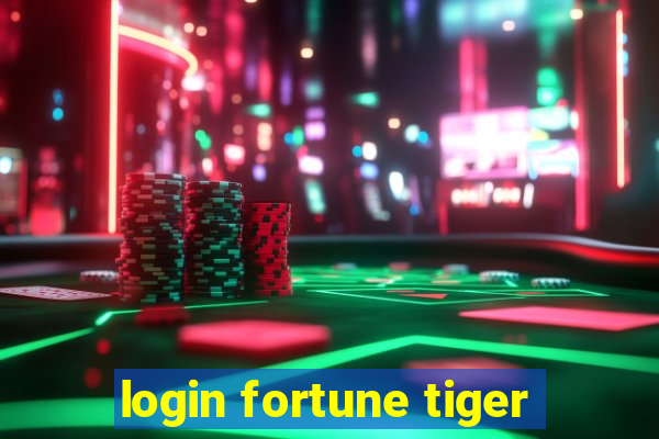 login fortune tiger